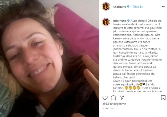 La Casa de Papel oyuncusu koronavirüse yakalandı! Raquel'e hayat veren Itziar Ituno'nun testi pozitif çıktı - 1