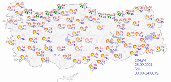 1632583184068.png Meteoroloji Genel Müdürlüğü'nden son dakika sağanak yağış açıklaması! İstanbul için gün verildi! İstanbul Ankara İzmir'de bu hafta hava durumu nasıl olacak? - 6