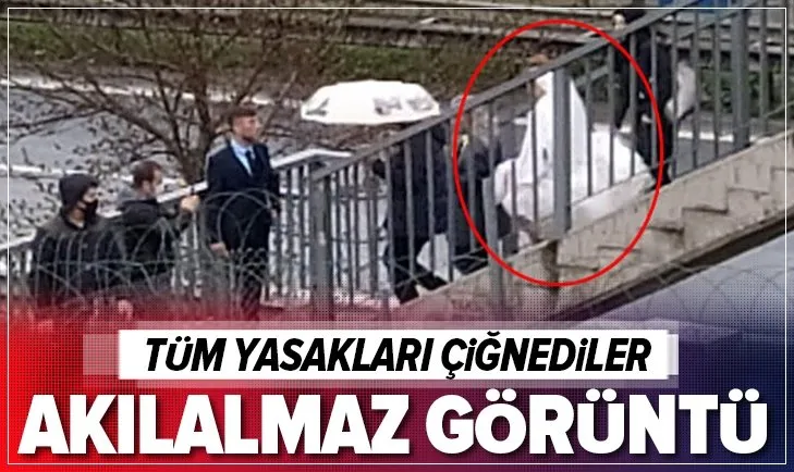 İstanbul ve Kocaeli sınırında tüm koronavirüs yasaklarını deldiler! Gelini böyle aldılar