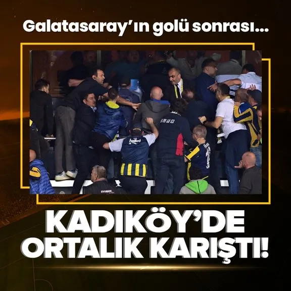 Kadıköy’de ortalık karıştı! ’Ali Koç istifa’ sesleri sonrası...