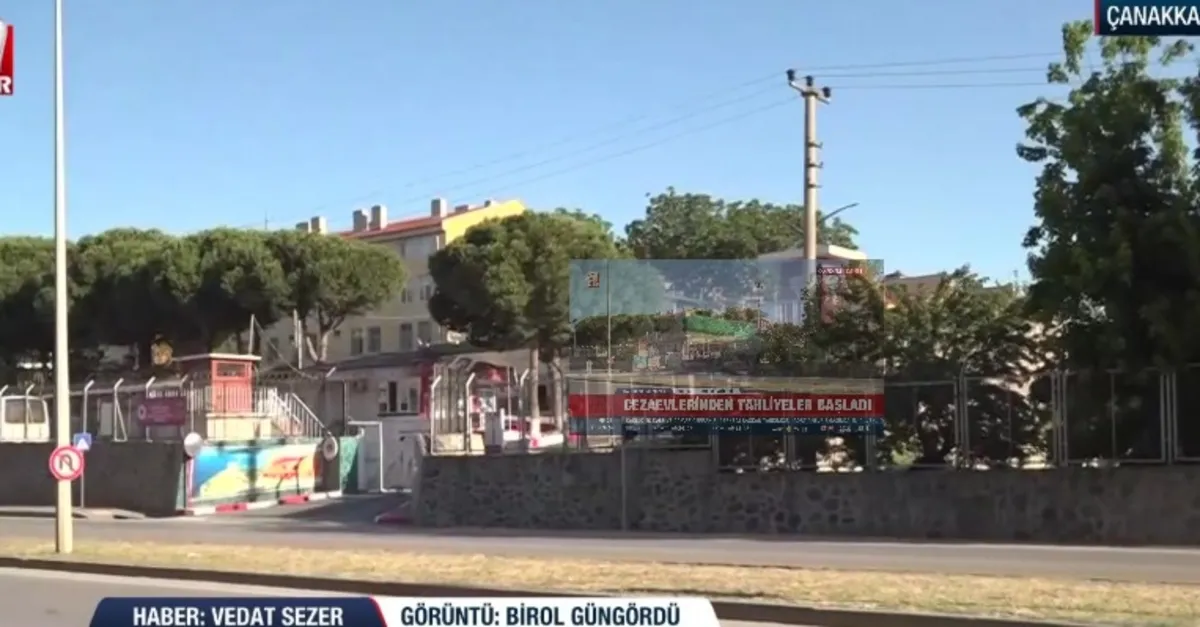 Cezaevlerinden tahliyeler başladı