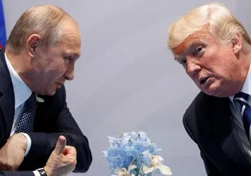 Trump ve Putin Almanya'da iki kez görüşmüş