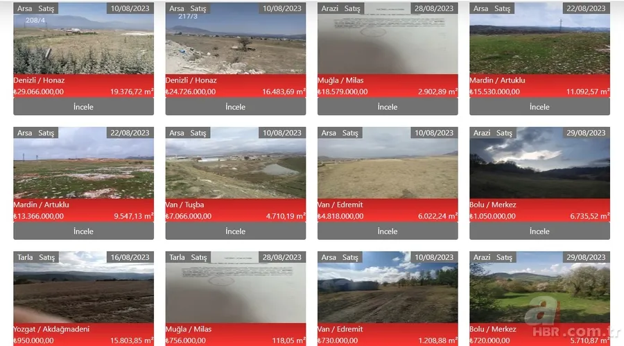 Milli Emlak yeni ilanı yayınladı! 15.000 TL'ye arsa sahibi olabilirsiniz! İşte başvuru şartları... 8