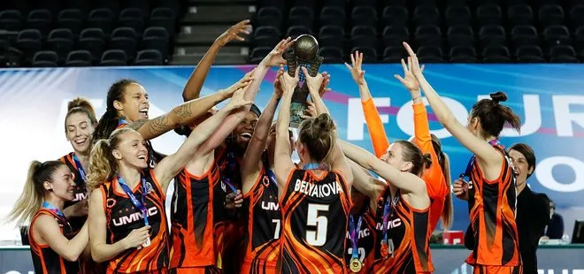 FIBA Kadınlar Avrupa Ligi Dörtlü Finali’nde UMMC Ekaterinburg şampiyon oldu  | Son dakika spor haberi