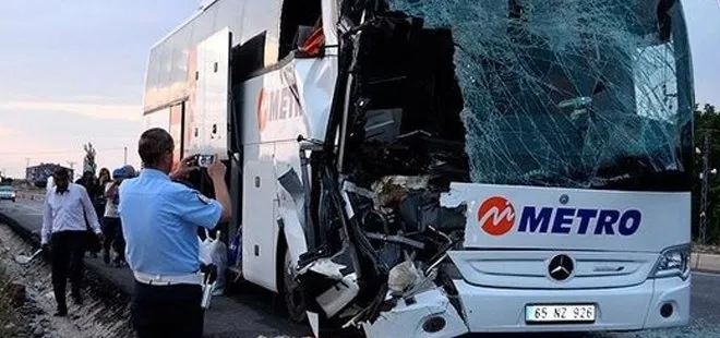 Amasya'da korkunç kaza! Çok sayıda yaralı var