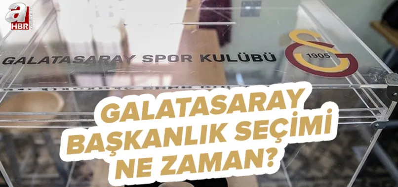 Galatasaray başkanlık seçimi ne zaman? 2022 GS Başkan adayları kimler? Olağanüstü Seçim Genel Kurul Toplantısı takvimi...