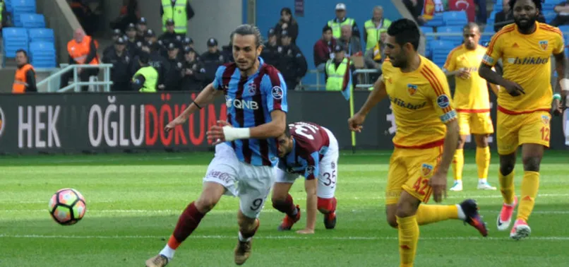 Kayserispor, Trabzonspor'u 3-2 mağlup etti