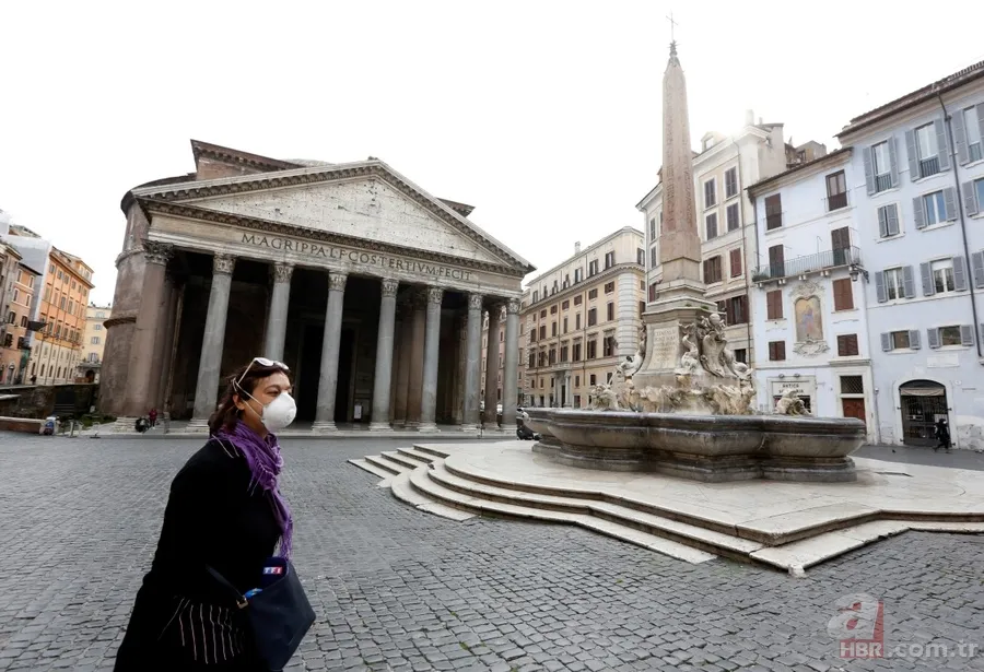 İtalya'dan korkunç koronavirüs bilançosu! İtalya sokaklarından ilginç kareler... 19