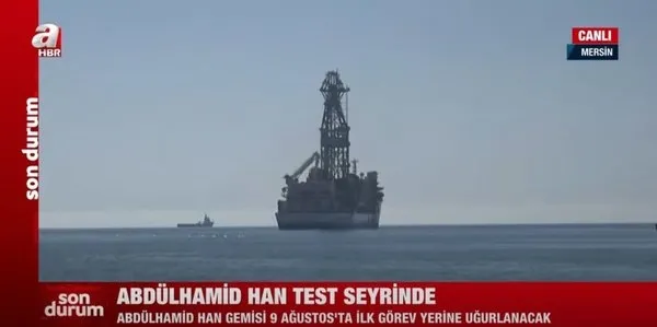 Abdülhamid Han sondaj gemisi göreve hazır! 2,5 aylık çalışmalar tamamlandı