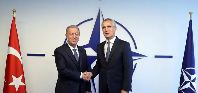 Son dakika haberi! Bakan Hulusi Akar ile NATO Genel Sekreteri Stoltenberg arasında kritik görüşme