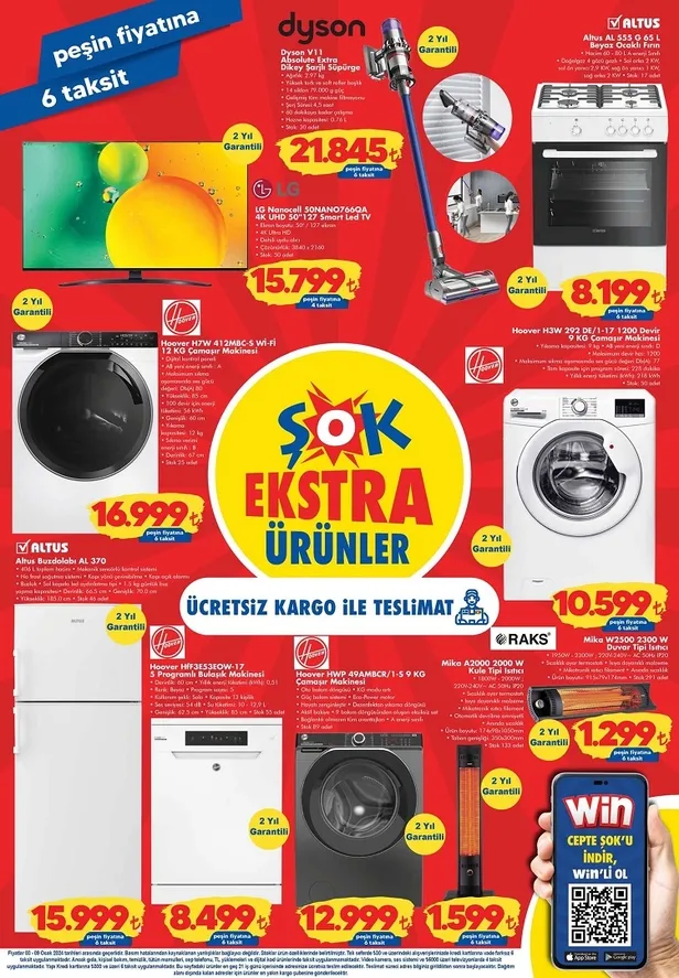 ŞOK 13 Ocak aktüel ürünler kataloğu! ŞOK’ta Singer Tiftik Makinesi 249 TL, Kadın / Erkek Gondol Terlik 64,95 TL, Kadın Uyku Çorabı 27,95 TL’ye satışta