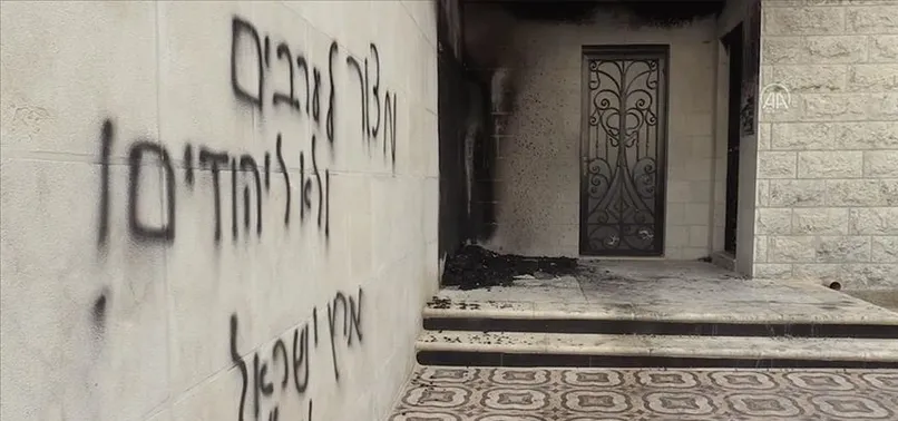 Yahudi yerleşimcilerden Batı Şeria’da camiye ırkçı saldırı