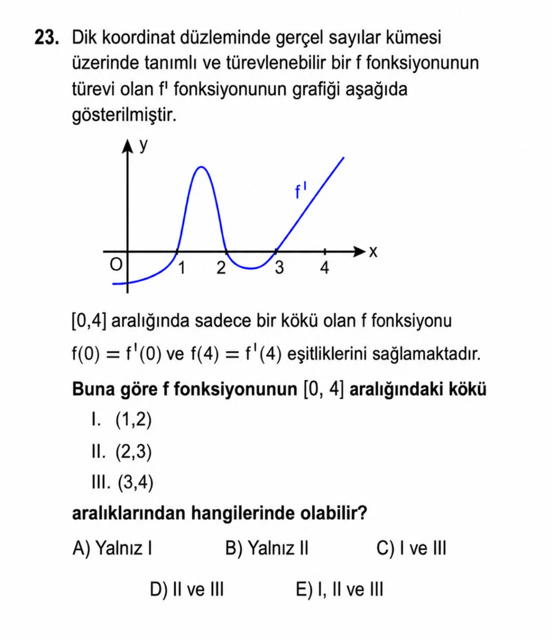 AYT Matematik testindeki 23. soru da iptal edildi. (Fotoğraf: ÖSYM)