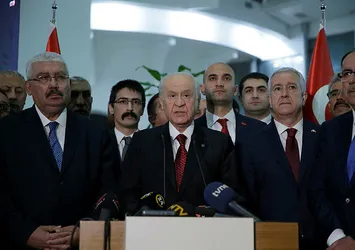 Devlet Bahçeli'den ilk açıklama geldi!