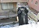 Evin penceresi arabaya açıldı! İlginç kaza