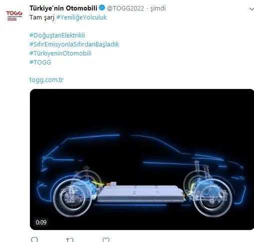 Son dakika: Yerli otomobilin yolda ilk görüntüsü de paylaşıldı