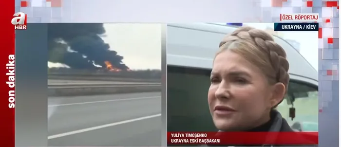 Ukrayna eski Başbakanı Yuliya Timoşenko A Haber’de dünyaya çağrıda bulundu - 1