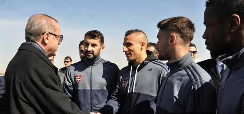Gaziantepsporlu Ben Hatira'nın Erdoğan hayranlığı