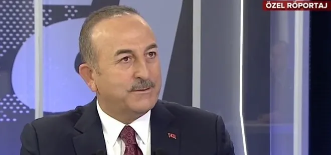 Dışişleri Bakanı Çavuşoğlu’ndan A Haber’e özel önemli açıklamalar
