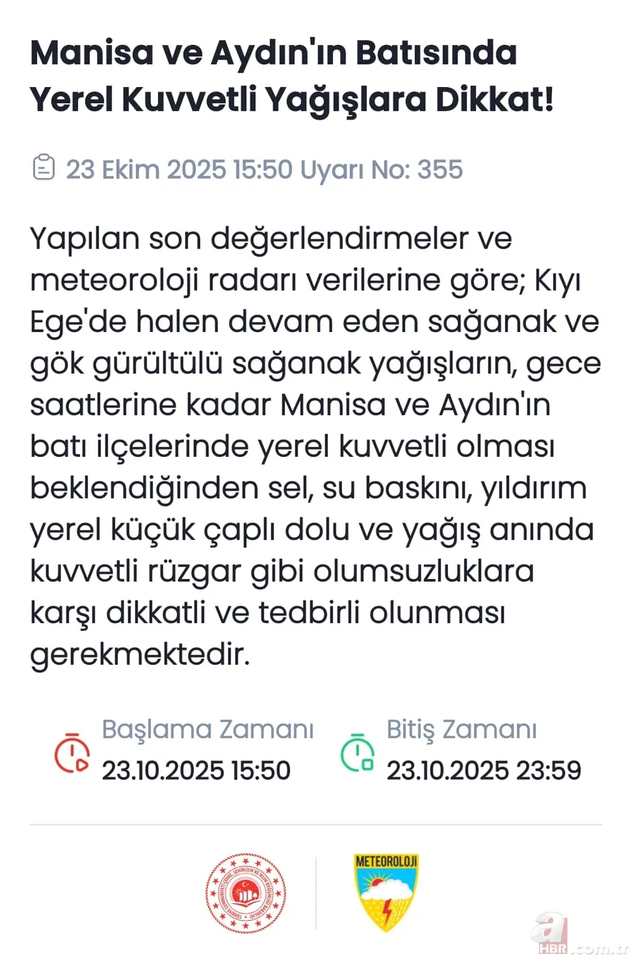Şemsiyeleri hazır tutun! Meteoroloji 7 il için sarı kodlu uyarı yaptı: Lodos ve Arktik hava bir arada geliyor! Ege ve Marmara’da... 2