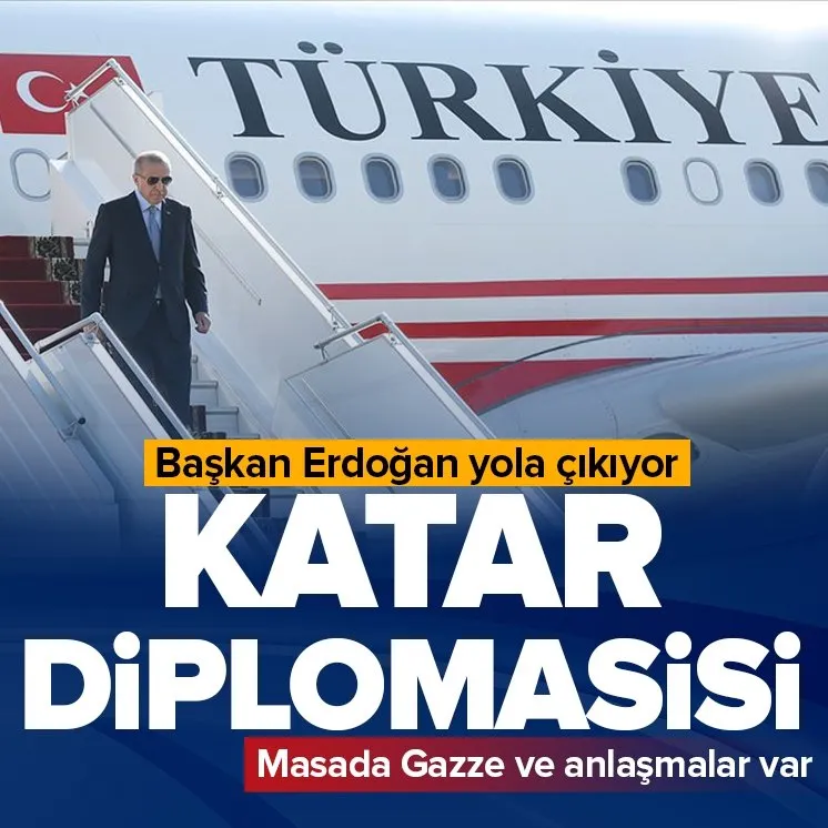 Başkan Erdoğan Katar yolcusu