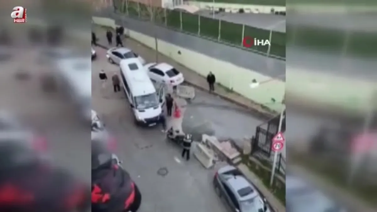 Servis şoförünü kuzenine vurdurdu