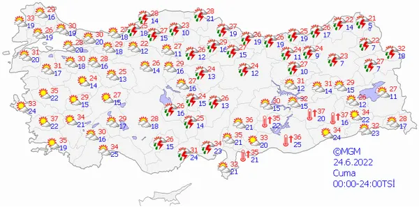Meteoroloji Marmara'yı saat vererek uyardı! İstanbul'a gök gürültülü sağanak yağış geliyor | İşte 5 günlük hava durumu - 20