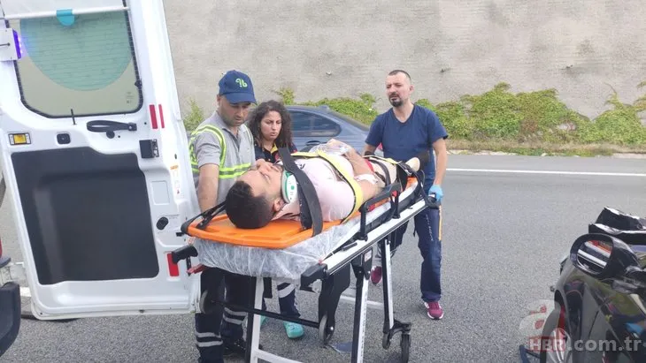 Gebze-İzmir Otoyolu’nda alkollü sürücü dehşet saçtı! 4 yaralı