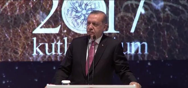 Cumhurbaşkanı Erdoğan: Zalimlere karşı sesimizi yükseltmeye devam edeceğiz