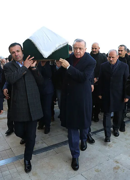 Başkan Erdoğan, Azize Acar'ın cenaze törenine katıldı - 2