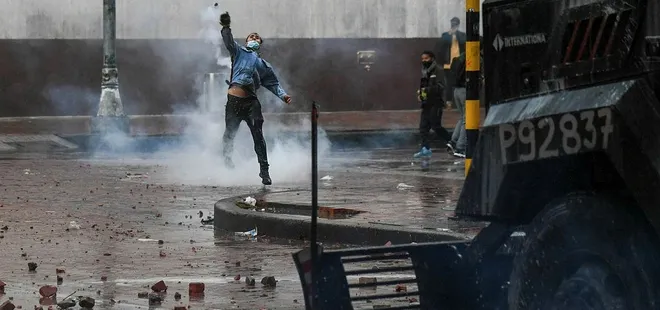 Kolombiya yangın yeri! Ölü sayısı giderek artıyor