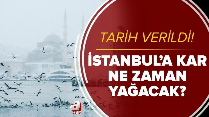 İstanbul kar yağışı için tarih verildi! Meteoroloji’den Sibirya soğukları uyarısı! İstanbul’a ne zaman kar yağacak?