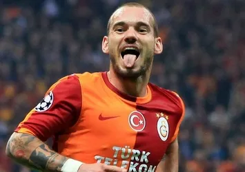 Sneijder'in Galatasaray'da kredisi kalmadı