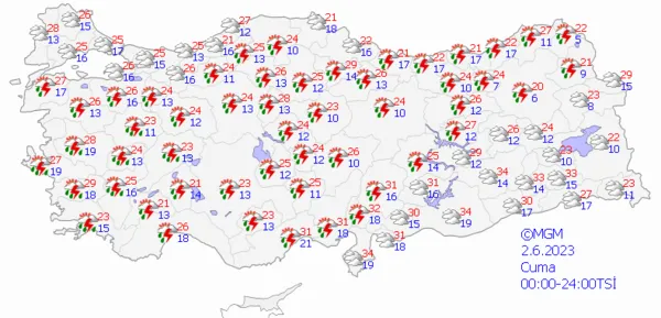 1685544588344.png Haziran ayı yağmurla başlıyor! Meteoroloji'den çok sayıda ile son dakika uyarısı! İstanbul Ankara İzmir hava durumu... - 5
