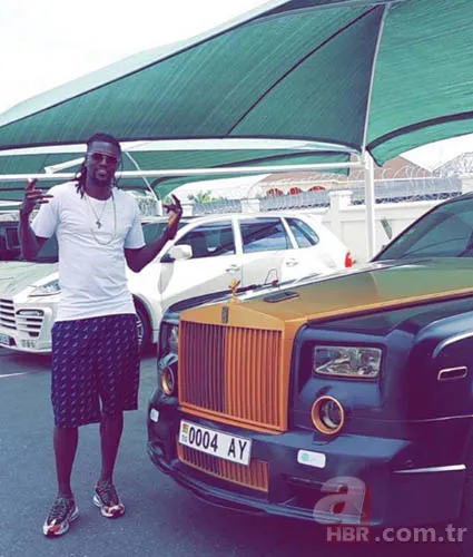 Adebayor’un araba koleksiyonu I İşte futbolcuların pahalı oyuncakları... 1
