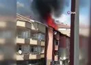 Üsküdar’da çatı yangını