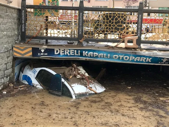 Son dakika: Giresun’da sel felaketi! Bölgeye giden 3 bakan incelemelerde bulundu