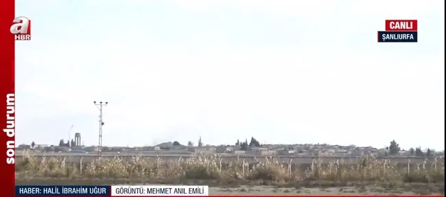 Suriye’den Şanlıurfa’ya havan mermisi atıldı! Havan mermisi Suruç’a düştü