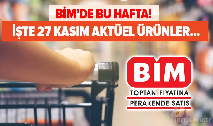 27 Kasım BİM aktüel ürünler listesi: Bu hafta BİM'de hangi ürünler indirimli olacak? İşte sürpriz ürünler... 1
