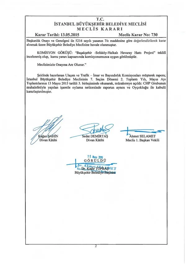 ekrem imamoglu karsi ciktigi projeleri