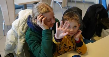 Rusya Ukrayna savaşında yürekleri dağlayan sözler: Anne savaş ne zaman bitecek?