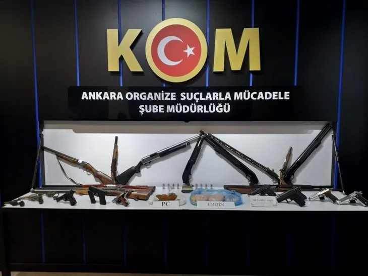 Ankara’da suç örgütlerine şafak operasyonu! 29 kişi gözaltına alındı
