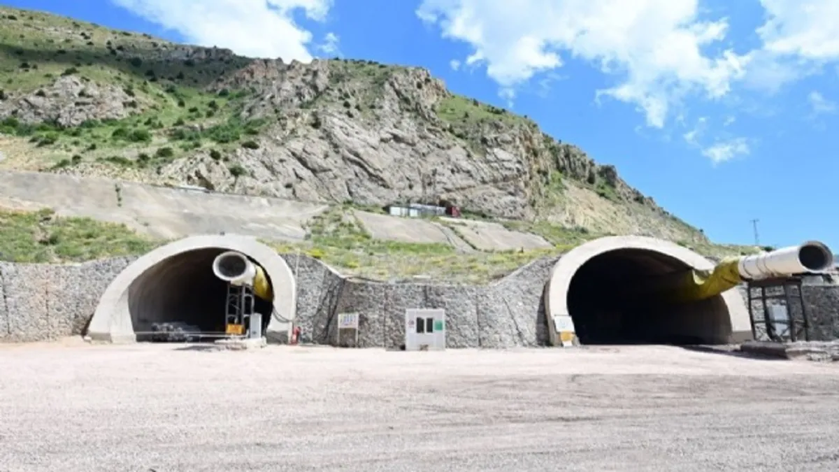 Kop Dağı Tünelinde, 2027 yılında ışık görülmesi hedefleniyor