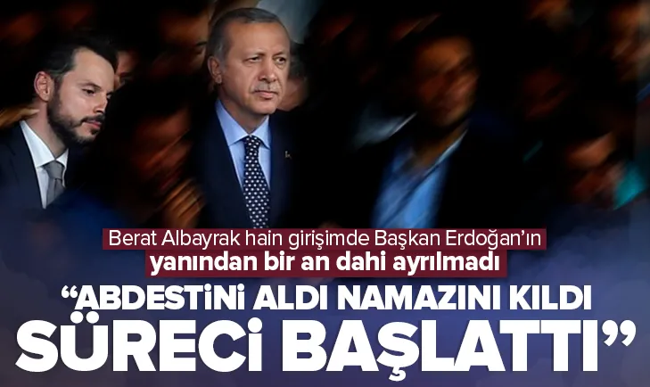 O geceyi anlattı: Abdestini aldı namazını kıldı...