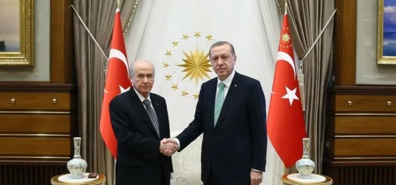 Erdoğan'dan Bahçeli'ye tebrik telgrafı