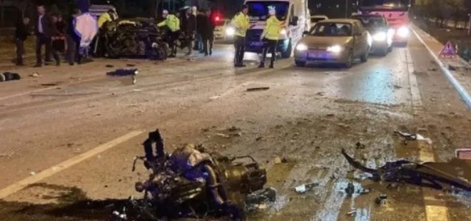 Konya’da aşırı hız can aldı! 3 ölü 3 yaralı