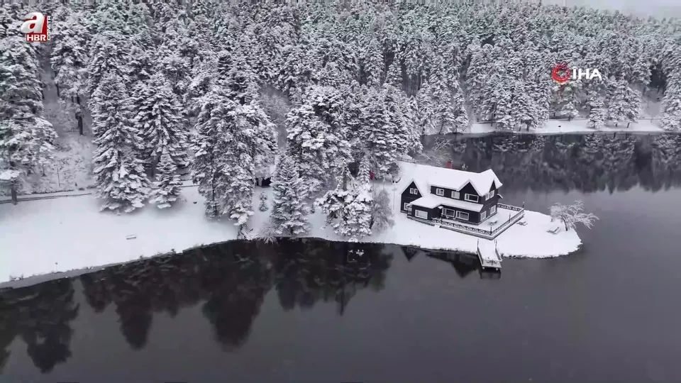 Bolu’nun incisi beyaza büründü