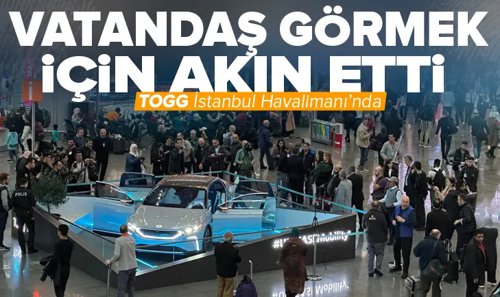 TOGG İstanbul Havalimanında!