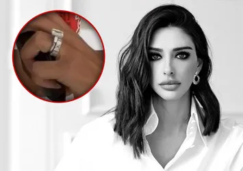 5 karatlık pırlanta! Aslıhan Doğan Turan'ın yüzüğünün değeri dudak uçuklattı!