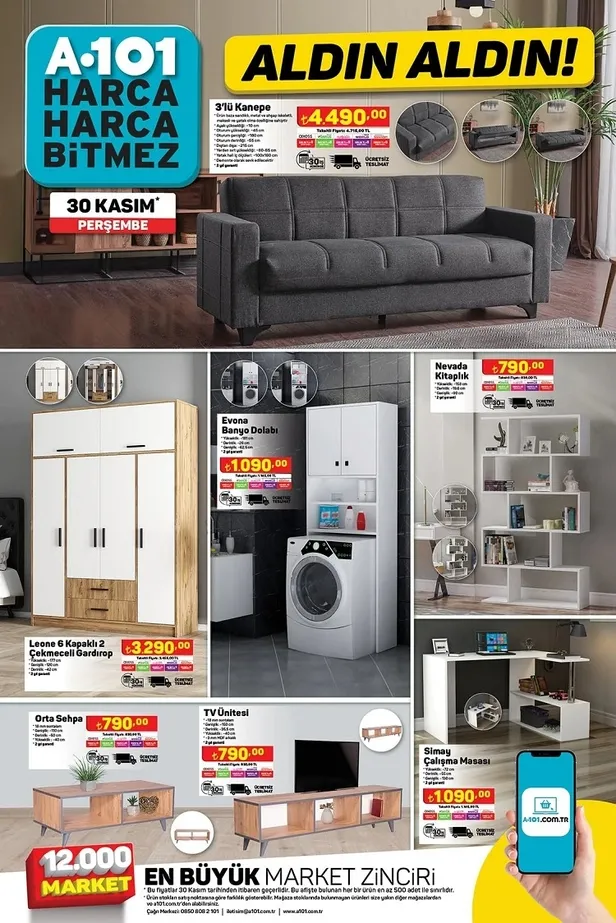 4 Aralık A101 aktüel ürünler kataloğunu yayınladı! A101’de 150 CC Maxi Scooter, Mikrodalga Fırın, Çay Makinesi, Smart Led Tv uygun fiyata satışta… - 8